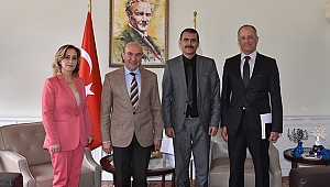 Tire Süt Kooperatifi Başkanı Öztürk’ten Tunç Soyer'e ziyaret