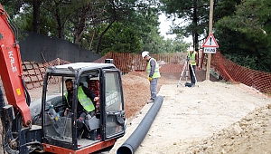 Urla Çeşmealtı’nda taşkın sorununun önüne geçecek proje başladı