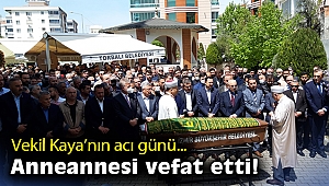 Vekil Kaya'nın acı günü: Anneannesi vefat etti