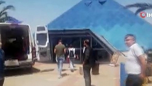 Bir mağazanın tavanı çöktü, büyük panik yaşandı