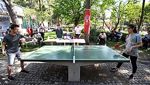 Bornova’da 19 Mayıs coşkusu masa tenisi ile başladı