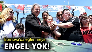 Bornova eğlenmeye engel yok! Terapi Bahçesi’nde Engelsiz Yaşam Festivali