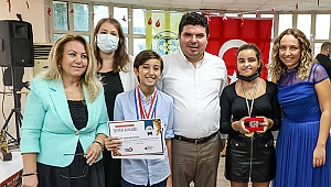 Buca BSM öğrencisi Uygar’a prestijli ödül