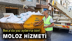 Buca’da yaz aylarına özel moloz hizmeti