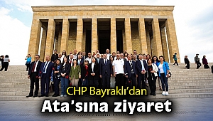 CHP Bayraklı'dan Ata’sına ziyaret