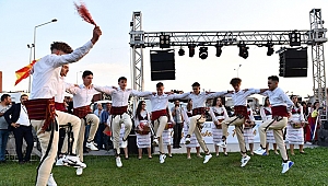 Çiğli-Çaşka Kuzey Makedonya Festivali coşkuyla başladı
