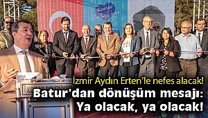 Çınartepe Aydın Erten Rekreasyon Alanı hizmete açıldı