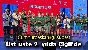 Cumhurbaşkanlığı Kupası üst üste 2. yıl da Çiğli'de