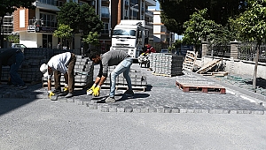 Davutlar Mahallesi’ne 4 ayda 20 bin metrekare yeni yol