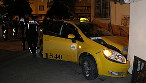 Dayaktan kaçmak için çaldı, kaza yaptı!