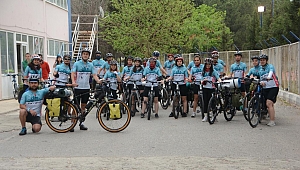 EBİT’li gençler Çanakkale Şehitleri için 630 kilometre pedal çevirecek