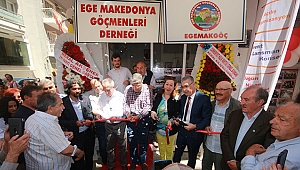 Ege Makedonya Göçmenleri Derneği iki yıl aradan sonra kapılarını hizmete açtı
