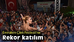 Emiralem Çilek Festivali'ne rekor katılım