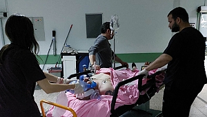 Evden çay içmek için çıktı, hastanelik oldu!