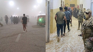 Irak'ı kum fırtınası vurdu, uçuşlar askıya alındı