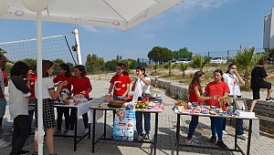 İsmail Güral Ortaokulu öğrencileri Kaan Efe’ye nefes oldu