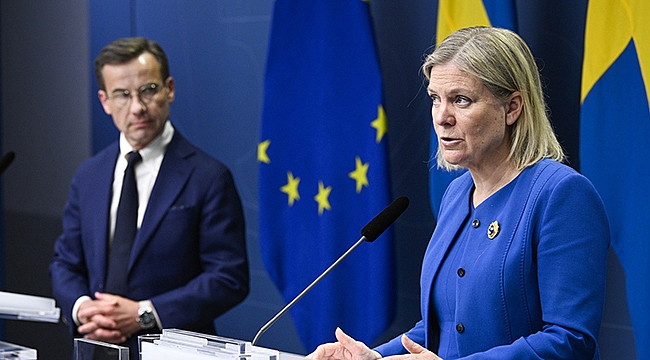 İsveç lideri Andersson: NATO üyeliği için resmi başvuru yapmaya karar verdik