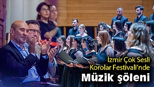İzmir Çok Sesli Korolar Festivali’nde müzik şöleni