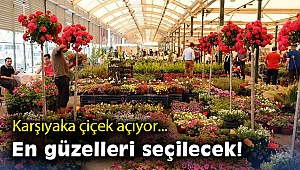 Karşıyaka çiçek açıyor