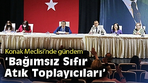 Konak Meclisi'nde gündem