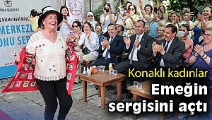 Konaklı kadınlar, emeğin sergisini açtı