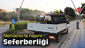 Menderes Belediyesi’nden haşerelere karşı seferberlik