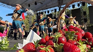 Menemen Emiralem'de 'Çilek Festivali’ buluşması... Renkli ve lezzetli görüntüler...