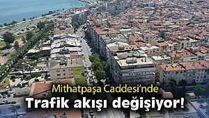 Mithatpaşa Caddesi’nde trafik akışı değişiyor