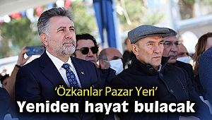 “Özkanlar Pazar Yeri” yeniden hayat bulacak