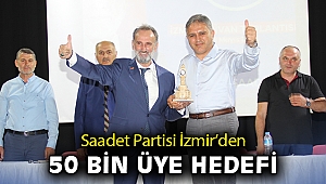 Saadet Partisi İl Başkanı Erduran’dan 50 bin üye hedefi