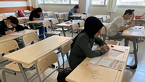 Sosyal Etkinlik Merkezi öğrencileri sınav provası yaptı