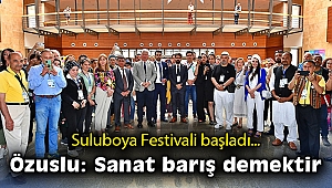 Suluboya Festivali barış mesajlarıyla başladı