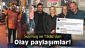 Susmuş ve Yıldız'dan olay paylaşımlar!