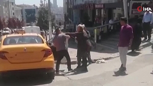 Taksimetre ücretini beğenmedi, şoföre saldırdı