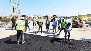 Urla’nın sokakları caddeleri ve sahilleri yaza hazırlanıyor