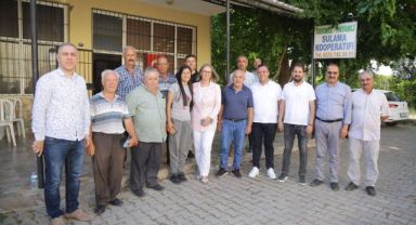 AK Partili Çankırı Seferihisar'ın tarımsal suyu için harekete geçti