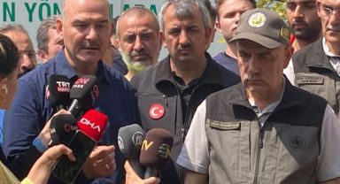 Bakan Kirişci ve Soylu'dan Marmaris yangını hakkında açıklamalar