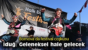 Bornova’da Halk Dansları Festivali coşkusu