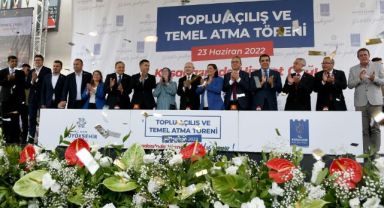 CHP Lideri Kuşadası’nda… Toplu açılış ve temel atma törenine katıldı