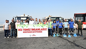 Çiğli’de temizlik seferberliği sürüyor