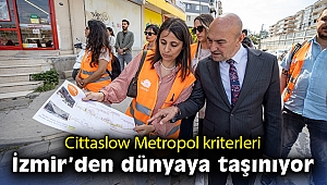 Cittaslow Metropol kriterleri İzmir’den dünyaya taşınıyor