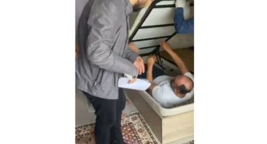 Çocuk katili bazanın altında yakalandı