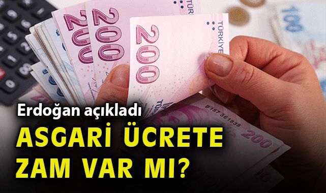 Cumhurbaşkanı Erdoğan'dan kabine toplantısı sonrası asgari ücretle ilgili açıklama