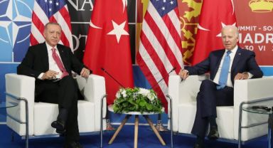 Cumhurbaşkanı Erdoğan ile ABD Başkanı Biden arasında kritik görüşme