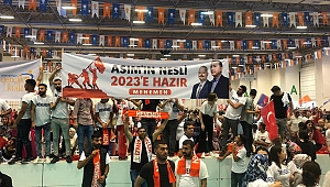Cumhurbaşkanı Erdoğan'ın katılımı ile Ak Parti İzmir'de teşkilat buluşması