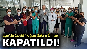 EÜTF Hastanesinde Covid Yoğun Bakım Ünitesi kapatıldı