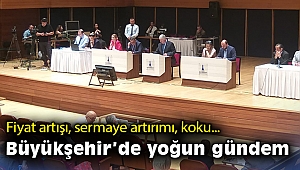 Fiyat artışı, sermaye artırımı, koku… Büyükşehir’de yoğun gündem