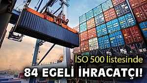 İSO 500 listesinde 84 Egeli ihracatçı yerini aldı