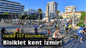 İzmir’de bisiklet hayatın her alanında