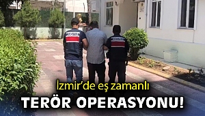 İzmir'de eş zamanlı terör operasyonu: 7 şüpheli gözaltında